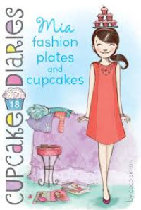Image of Mia fashion plates and cupcakes (cupcake diaries 18)